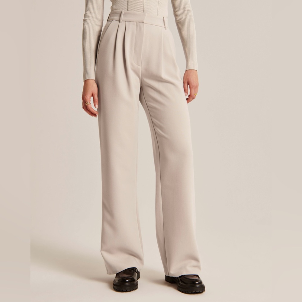 A&F Sloane Tailored Pant Curve Love Size 32 Long
